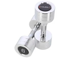 CHD06 CHROME Hanteliai (2 vnt.) HMS