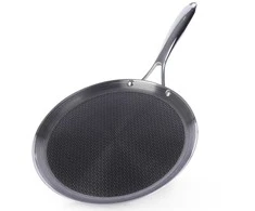 COOKCELL HYBRYD aukščiausios kokybės nelipni plieninė blynų keptuvė, 29 cm