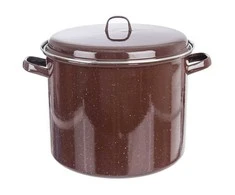 Didelis gastronominis emaliuotas puodas, 32 cm, 20 l