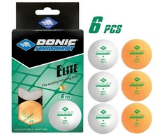 DONIC Elite stalo teniso kamuoliukai * - 6 vnt.
