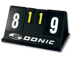 DONIC Match Stalo teniso rezultatų suvestinė