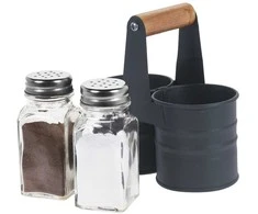 Druskos ir pipirų plaktuvai stove, 3 vnt