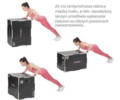 DSC02 SUstiprinta PLIOMETRINĖ DĖŽĖ 750x600x500mm HMS