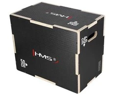DSC03 PLIOMETRINĖ DĖŽĖ JUODA 500x400x300mm HMS