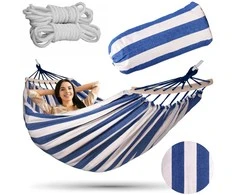 EDEN MARINE dryžuotas sodo hamakas