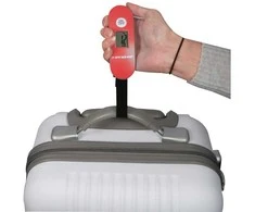 ELEKTRONINĖS TURISTINĖS SVARSTYKLĖS MAX 40 KG DUNLOP Raudonas