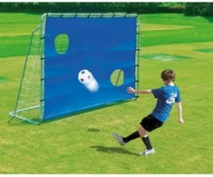 „ENERO“ FUTBOLO ĮVARS SU TINKLU IR ŠAUDYMO RINKTELIU 215X152X76CM