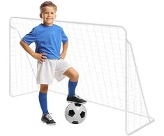 ENERO FUTBOLO VARTAS SU TINKLU 240X150X90CM FI 22MM IR 25MM