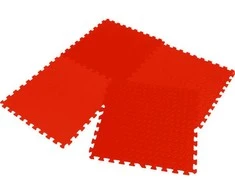 EVA FOAM Dėlionė MAT 60X60X1.2CM RINKINYS. 4Vnt Energo raudona