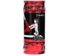 FS133 RAUDONAS-Juodas 33CM FITNESS ROLLER / HMS ROLLIS