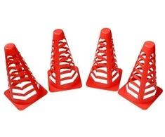 Futbolo kūgiai, skirti MASTER Training Exercises, 4 vnt., 22 cm