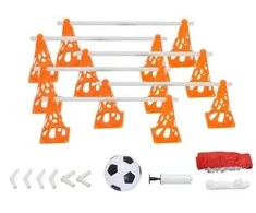 Futbolo treniruočių rinkinys kūgiai MASTER Goal 122 x 61 x 61 cm
