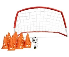 Futbolo treniruočių rinkinys kūgiai MASTER Goal 122 x 61 x 61 cm