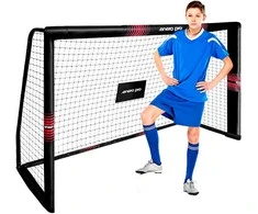 Futbolo vartai su tinklu 240x160x85cm + ENERO PRO kamuolis