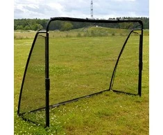 Futbolo vartai su tinklu ir metimo taikiniu 240x160x80cm ENERO PRO