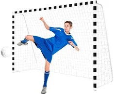 FUTBOLO VARTOS SU TINKLU 300x200x100cm ENERO