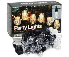 GARDEN GARLAND LAUKO LEMPUTĖS 20 LED LEMPUTĖS