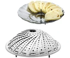 Garų krepšelio įdėklas, garų filtras, 17 - 28 cm