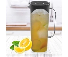 Geriamasis ąsotis su dangteliu, rankena, snapeliu, plastikinis, 1,8 l