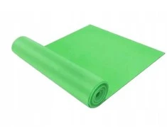 Gimnastikos juosta Guma žalia 1,5m/15cm
