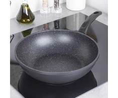 GRANDE granitinė wok keptuvė troškinimui, 30 cm