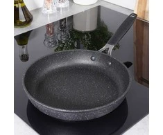 Granito akmens keptuvė, indukcinė, kepimui, troškinimui, neprideganti STONER 24 cm ORION