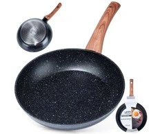 Granito indukcinė keptuvė, neprideganti, tvirta, patvari VILDE 24 cm