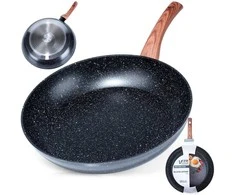 Granito indukcinė keptuvė, neprideganti, tvirta, patvari VILDE 32 cm