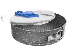 Granito kepimo forma su dangteliu ir rankena GRANDE 26 cm