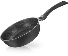 Granito keptuvė, gili, aukšta, GRANDE, 28 cm
