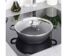 Granito keptuvės puodas 24 cm GRANDE dujų indukcija