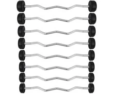 GSL-25 STAMINĖ / KLIŪTA, fiksuota, DANGTA GUMA, 25 KG HMS