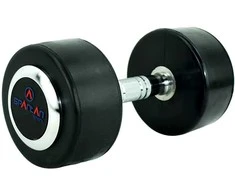 Gumuotas hantelis 22,5kg SPARTAN