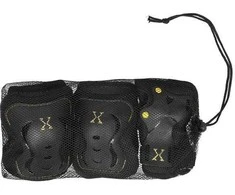 H320 juoda ir geltona DYDIS. M NILS EXTREME PROTECTOR RINKINYS