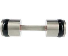 HH10 2 x 10 KG HMS PREMIUM CHROME Hanteliai