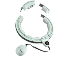 HHM13 HULA HOP Žalias SU MAGNETAIS IR SVORIU + HMS SKAITIKLIS