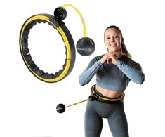 HHM21 HULA HOP Juodas/GELTONAS SU MAGNETAIS, TPE PUBS IR SVORIU + HMS SKAITIKLIS