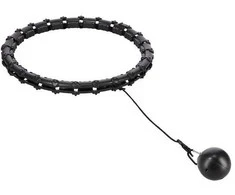 HHW02 HULA HOP Juodas SU KUBILIAIS IR HMS SVORIU