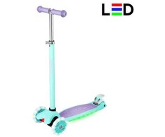 HLB1310 LED VAIKŲ PAspirtukas PURPLE NILS FUN