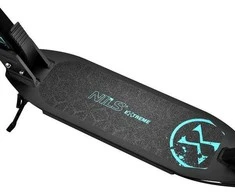 HM124T TURQUOISE MOTOROLERIS SU DISKINIU STABDŽIU NILS EXTREME