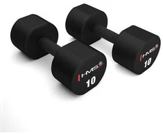 HPT10 2 x 10 KG POLIURETANINIS TPU HMS Hanteliai