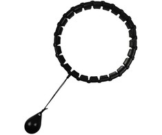 HULA HOPS SU MASAŽUOTU IR SVORIU, Juodas