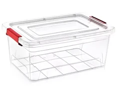 Išmanioji dėžutė permatoma 15 l */42x28x17/