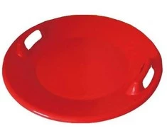 Jabłuszko Slide Plate Ufo Slider - raudona