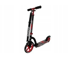 Juodas Jumbo II Stunt Motoroleris