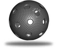 Kamuoliukas Floorball Snakeskin TRIX IFF Floorball Ball Juodas 72 mm 1 vnt.