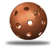 Kamuolys Floorball Floorball Snakeskin TRIX IFF Brown 72 mm 1 vnt.