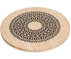 Karšto puodo padėkliukas mandalos indai 20 cm