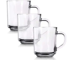Kavos ir arbatos stiklinės 230 ml 3 vnt.