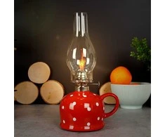Keraminė žibalinė lempa 28,5 cm 530 ml